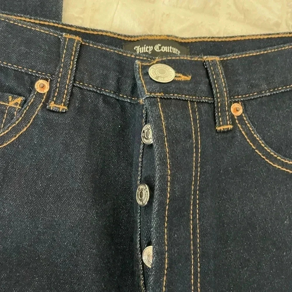 Juicy Couture dark wash denim - Picture 3 of 7